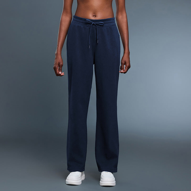Fleece-Lined Thickened Straight Leg Pants