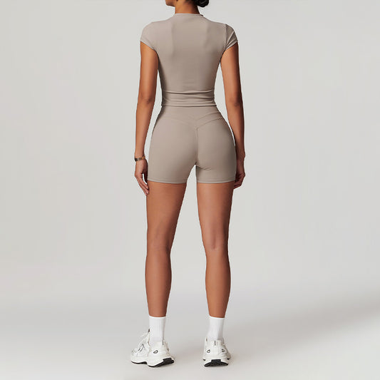 Wholesale Breathable Short Sleeve Yoga Top | Wonderxfans bulk activewear