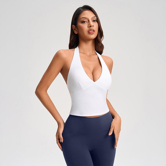 Wholesale V-neck Halter Neck Tank top