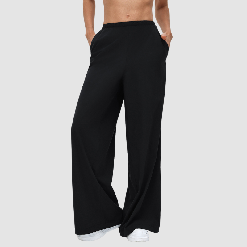 Wholesale Solid Color Loose Casual Thin Straight Leg Pants