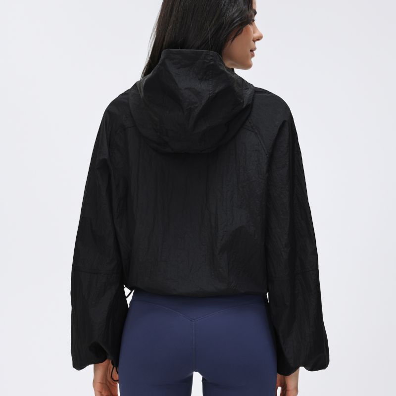 Wholesale Hooded Outdoor Fitness Jacket