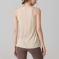Wholesale Lyocell-Blend Breathable Sleeveless Sports Tank Top – Relaxed Fit Yoga Vest