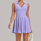 Wholesale Women's Quick-Dry Tennis Dress – Separate Shorts Anti-Exposure Pleated Yoga Skirt