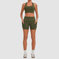 Wholesale Women’s Racerback Sports Bra & High-Waist Biker Shorts Yoga Set