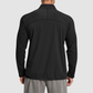 Wholesale Men's Mock Neck Long Sleeve Athletic Jacket – Moisture-Wicking Gym Fitness Training Outerwear