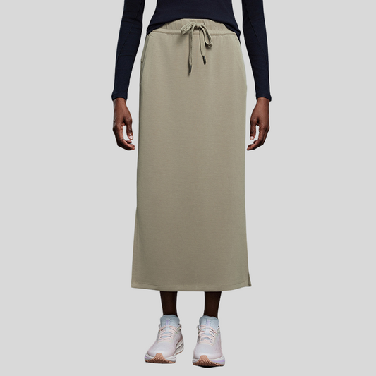 Wholesale Straight-cut side-slit bodycon skirt | Wonderxfans bulk activewear