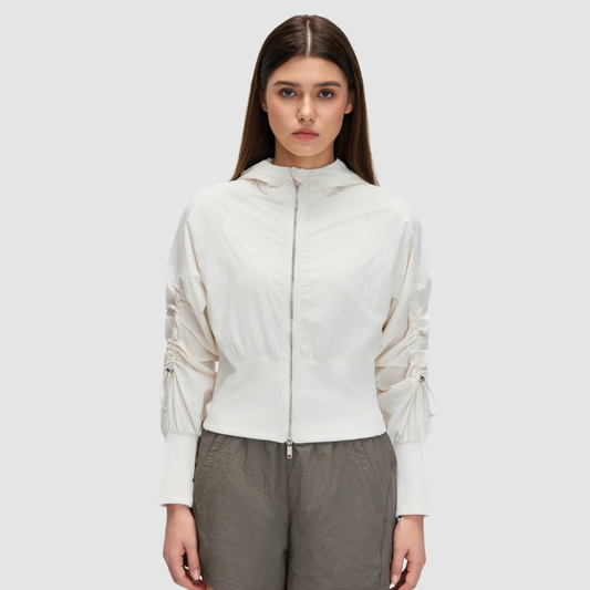 Wholesale Slim-Fit Hooded Short Jacket | Wonderxfans bulk activewear