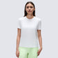 Wholesale yoga short sleeve tee quick | Wonderxfans bulk activewear