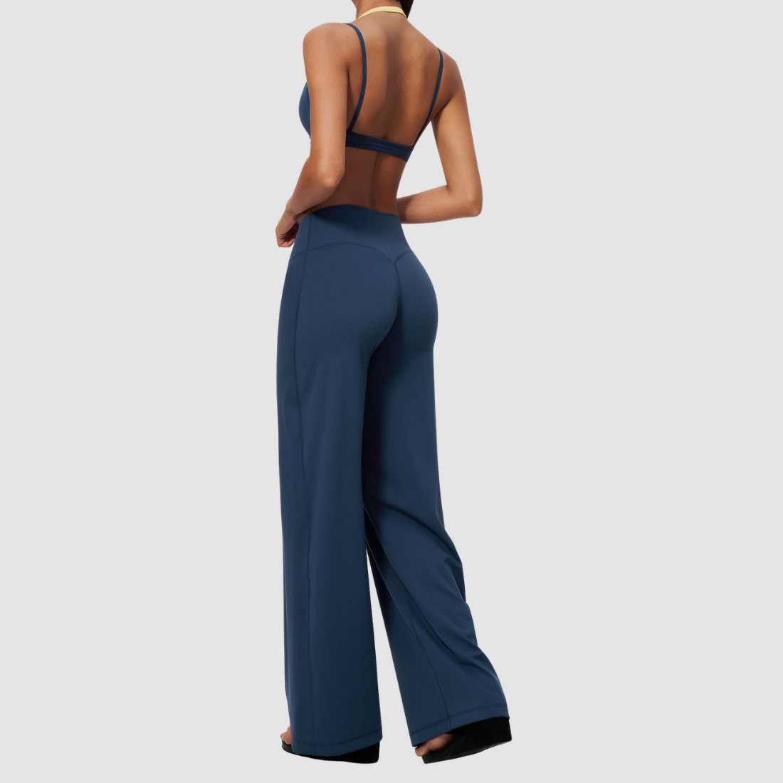 Wholesale Women’s Sports Bra & Wide-Leg Yoga Pants Set