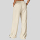 Loose-fitting wide-leg casual sweatpants