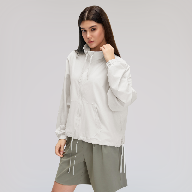 Wholesale loose casual athletic jacket