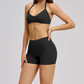 Wholesale thin trap sports bra+shorts 2 | Wonderxfans bulk activewear