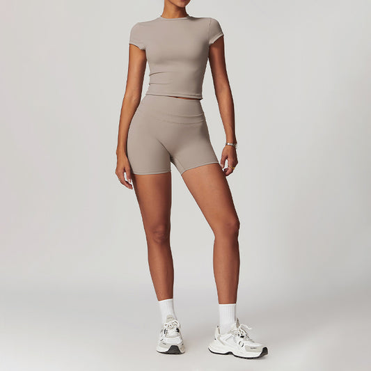 Wholesale Breathable Short Sleeve Yoga Top | Wonderxfans bulk activewear