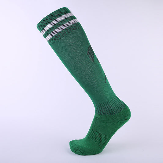 Wholesale Non-Slip Breathable Knee-high Football Socks | Wonderxfans bulk activewear