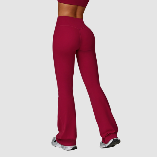 Wholesale High Waisted Flare Yoga Pants | Wonderxfans bulk activewear