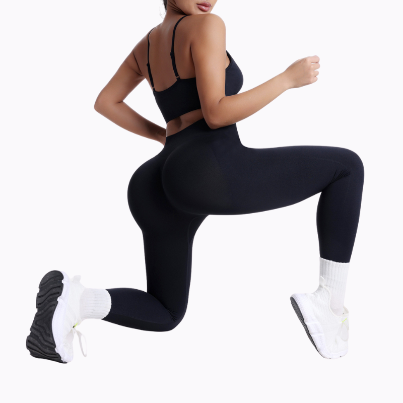 Women's strap bra and long pants two-piece set