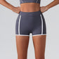 Contrasting Yoga Fitness Shorts
