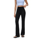 Wholesale High-Waisted Drawstring Flared Pants