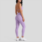 Wholesale High-Waist Yoga Leggings+Naked-Feel Bra Set