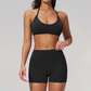 Wholesale Naked-Feel Seamless Sports Bra & High-Waist Leggings Set – Quick-Dry Yoga 2-Piece