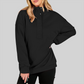 Wholesale Half-Button Hooded Sweatshirt – Loose Casual Long Sleeve Hoodie