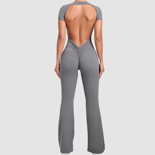 Wholesale Color blocked short sleeve backless | Wonderxfans bulk activewear