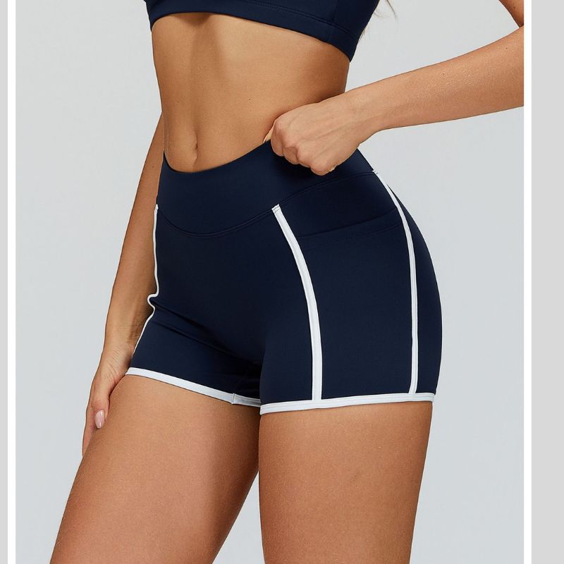 Contrasting Yoga Fitness Shorts