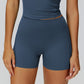 High-waisted hip-lifting tight-fitting sports shorts