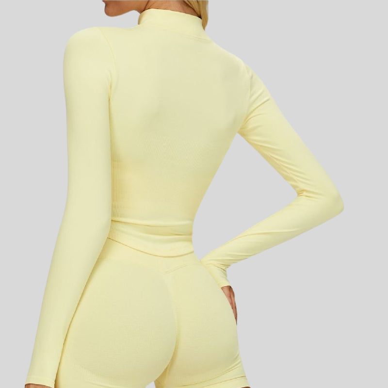 Wholesale Seamless Quick-Dry Long Sleeve Full | Wonderxfans bulk activewear