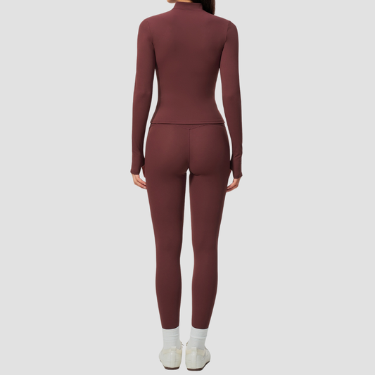 Wholesale Women's Three-Piece Activewear Set – Bra, Jogger Pants & Jacket