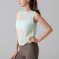 Wholesale Lightweight and Breathable Pilates Yoga Cover-up Sleeveless Sports Tank Top