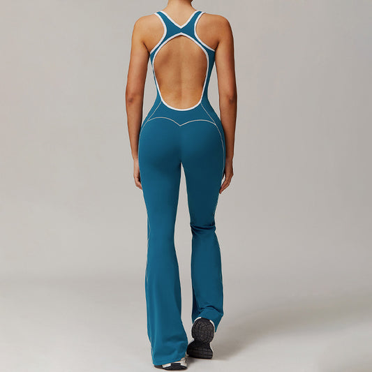 Wholesale Hollow back yoga suit hip-lifting | Wonderxfans bulk activewear