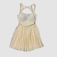 Wholesale Women's Open-Back Tennis Dress – Anti-Exposure Pleated Yoga Skirt