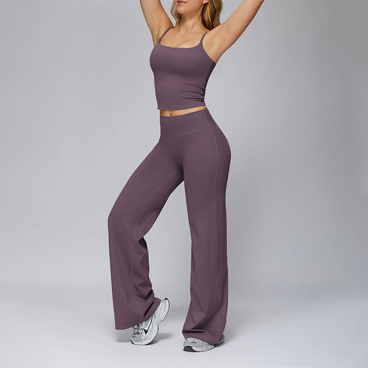 Wholesale Sports vest+Loose sweatpants 2-piece set | Wonderxfans bulk activewear