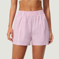 Wholesale Women's UPF50+ Sun Protection Colorblock Shorts – Lightweight Breathable Outdoor Running Sportswear