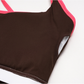 Wholesale Women's Fixed-Cup Sports Vest & Cropped Pants Yoga Set