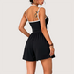 Wholesale Women's Sling Open Back Yoga Jumpsuit – Loose Shorts