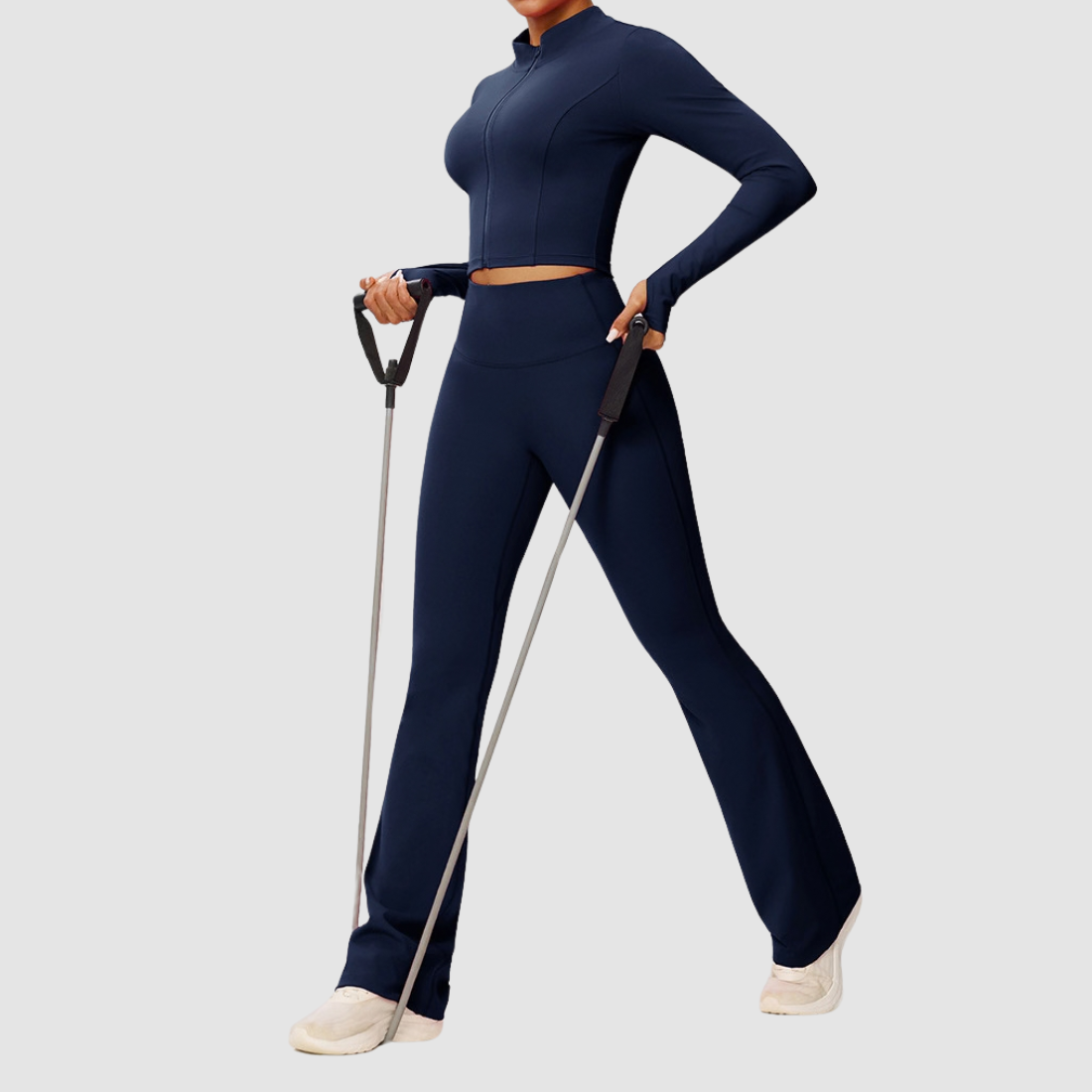 Wholesale Women's High-Stretch Breathable Yoga Three-Piece Set
