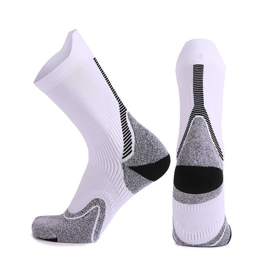 Coolmax Non-Slip Antimicrobial Quick-dry Athletic Running Socks