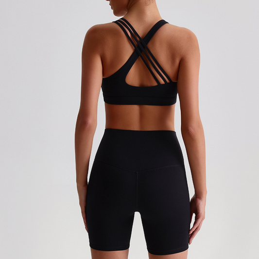 Wholesale thin cross straps YOGA bra& | Wonderxfans bulk activewear
