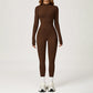 Snug-Fit Long Sleeve Jumpsuit