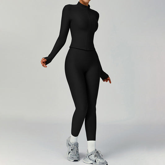 Wholesale Long Sleeve Full Zipper Jacket | Wonderxfans bulk activewear