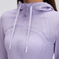 Wholesale mesh hooded yoga jacket