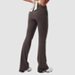 wholesale Flared pants with side pleats