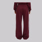 Wholesale High-Waisted Striped Sweatpants