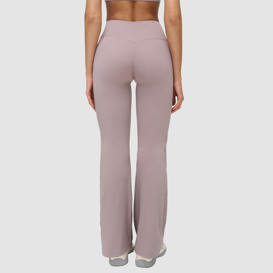 Wholesale women's solid color flared pants | Wonderxfans bulk activewear
