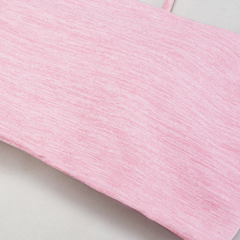 Spaghetti strap sports bra