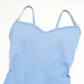 Wholesale Women's Brushed Yoga Jumpsuit – Cross Back Wide-Leg Athletic Bodysuit w/ Chest Pad