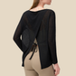 Women's Activewear Loose Breathable Cross-Strap Yoga Top