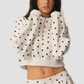 Wholesale Women's Half-Zip Pullover Sports Sweatshirt Hoodie Jacket